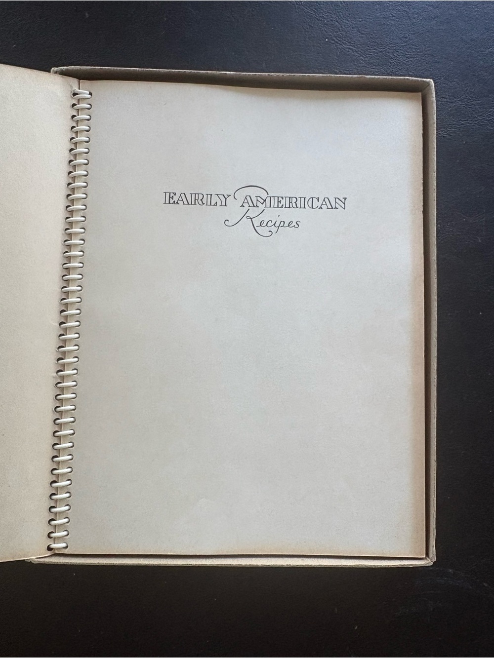 Vintage Cookbook - Picture 2 of 5